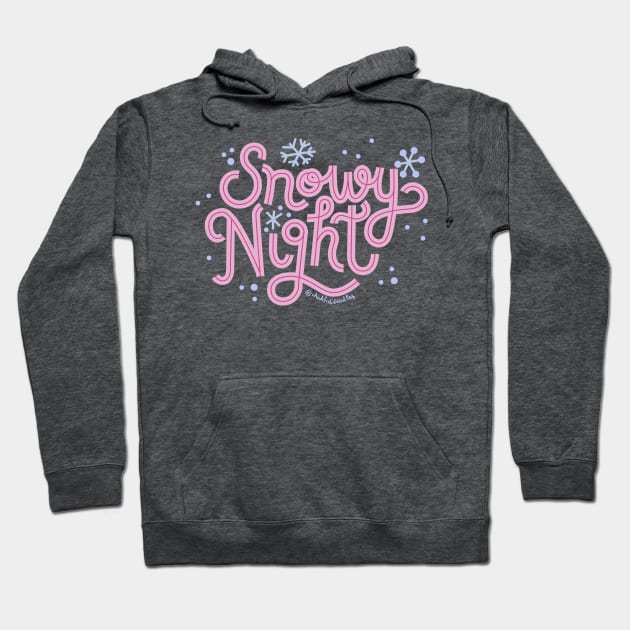 Snowy Night Hoodie by chickfish